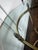 1970s Vintage LaBarge Style Brass & Beveled Glass Side Table For Sale - Image 5 of 6