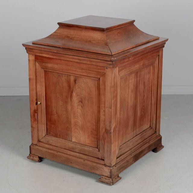 Louis Philippe 19th Century Louis Philippe French Pedestal Cabinet For Sale - Image 4 of 12