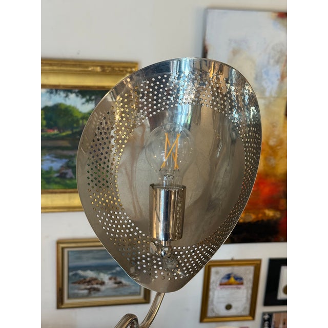 Metal NauticalMart Mid-Century Modern Perforated Sputnik Chandelier For Sale - Image 7 of 12