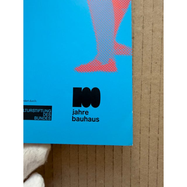 Modern Bauhaus Oskar Schlemmer Figures Archive Exhibition Poster, Berlin, 2019 For Sale - Image 3 of 10