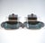 20th Century Silver Table Dishes with Glass Inserts attributed to Emil Hermann, Germany, Set of 2 For Sale - Image 4 of 9