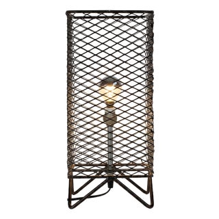 Vintage Table Lamp in the style of Mathieu Matégot, 1950s For Sale