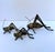 Figurative Vintage Brass Grasshoppers, Set of 3 For Sale - Image 3 of 5