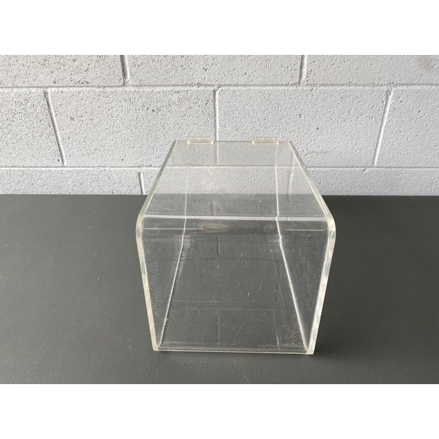 Acrylic Display / Storage Bin W/ Lift Open Top Chairish