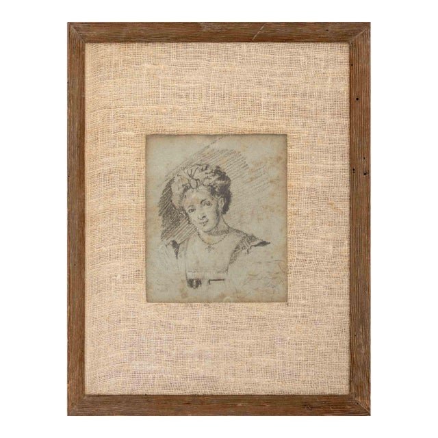 Continental Old Master Portrait of a Lady, 18th Century For Sale