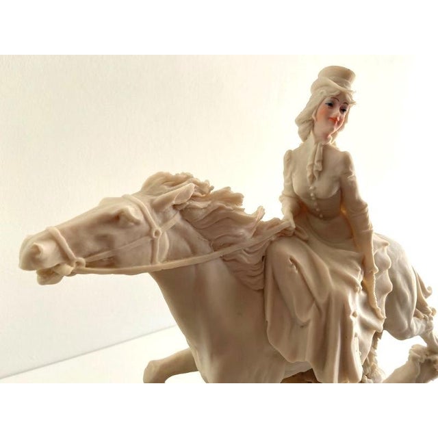 Large Ceramic Sculpture from Capodimonte, Italy, 1970-1980 For Sale - Image 11 of 12