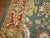 Textile Vintage Traditional Green Square Large Oushak - 11'2" x 12'3" For Sale - Image 7 of 10