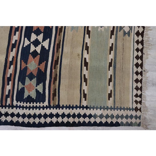 Antique Caucasian Kilim Rug, 1920s For Sale - Image 9 of 15