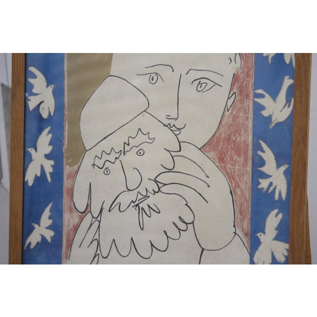 1950s Picasso, Dove, 1950s, Lithograph, Framed For Sale - Image 5 of 8
