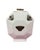 Art Deco Vase in White Glazed Ceramic with a Crackled Effect, 1920s For Sale - Image 3 of 4