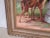 Traditional 1990s Vintage "Woman Feeding Deer" Framed Oil Painting on Canvas For Sale - Image 3 of 10