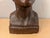Vintage Mid-Century Modern Plaster Portrait Bust - Signed J. Stoican For Sale In Seattle - Image 6 of 8
