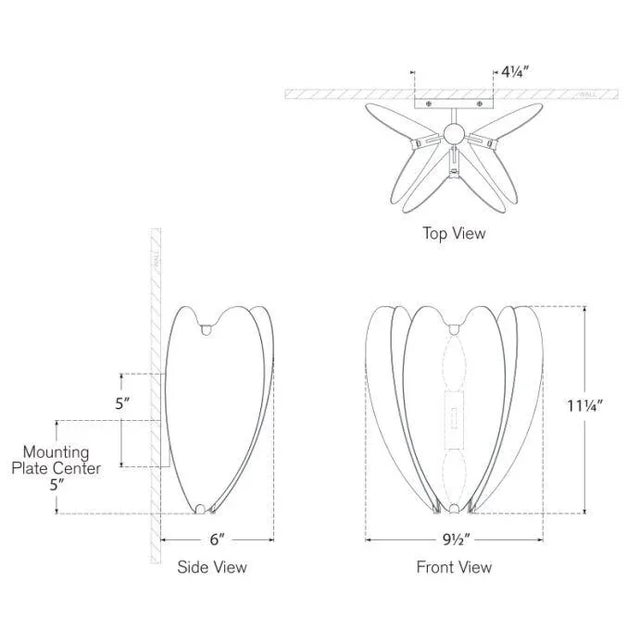 Transitional Kate Spade New York for Visual Comfort Signature Danes Small Sconce in Matte Black & Gild For Sale - Image 3 of 3