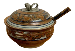 60's Stoneware Soup Tureen