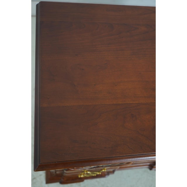 Goddard Townsend Cherry Blockfront Bachelor Chest For Sale - Image 14 of 17
