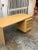 Contemporary Maple Finish Office Desk For Sale - Image 4 of 12