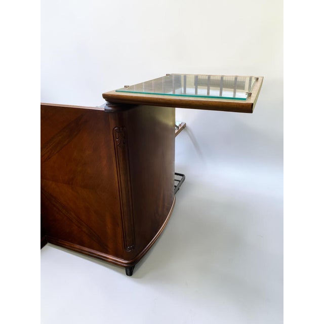 Architectural Bar Cart, Germany, 1950s For Sale - Image 10 of 18