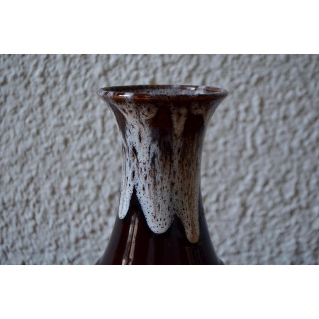 Brutalist Brutalist Flowing Vase from Jasba, 1960s For Sale - Image 3 of 7