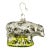 Sheep Farm Animal Glass Christmas Holiday Ornament For Sale