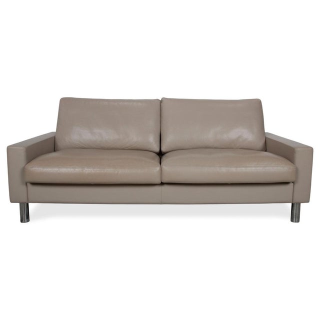 Erpo CL 500 Three-Seater Sofa in Leather For Sale - Image 12 of 12