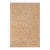 Boho Chic Tan/Brown Wool Rug - 6'0'' X 9'2'' For Sale