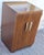 1950s Mid-Century German Two-Door Cabinet on Casters in Walnut, 1950s For Sale - Image 5 of 8