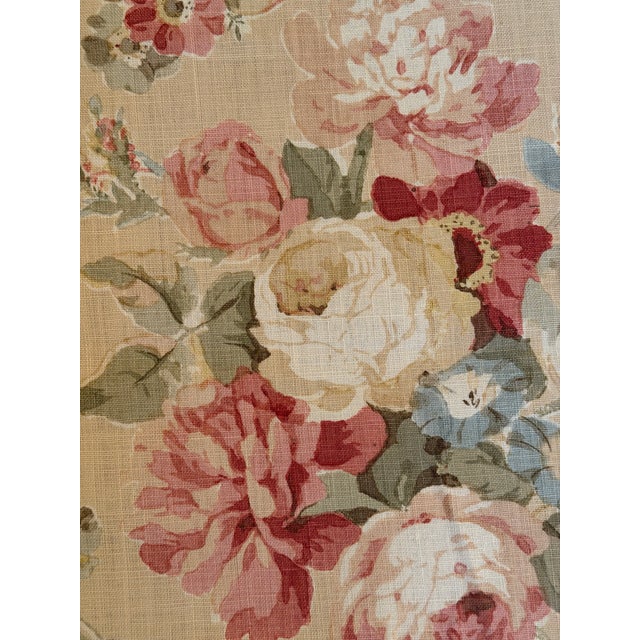 2020s Lee Jofa Bryanston Hand Blocked Fabric 19 1/2 Yards For Sale - Image 5 of 7