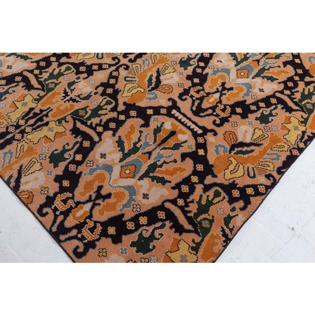 Textile Doris Leslie Blau Vintage Spanish Rug (Size Adjusted) For Sale - Image 7 of 8