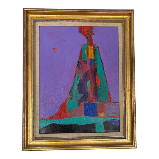 "Phenomenal Lady", an Original Painting by Alvin C. Hollingsworth For Sale