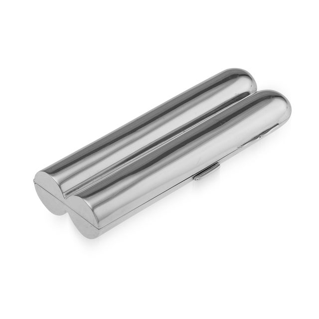 Antique English Silver Cigar Case, 1907 For Sale - Image 11 of 11