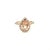 3.24 Carat Morganite Diamond Rose Gold Engagement Ring This gorgeous and classy Morganite Ring has a 2.61 Carat Pear Cut...