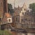 Dutch Artist, View of the City of Hoorn, 1950, Oil on Canvas For Sale - Image 12 of 15