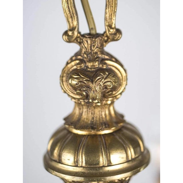 Metal Antique Mazarin Chandelier in Gilded Bronze For Sale - Image 7 of 11