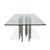 Mille Glass Dining Table by Bonaldo For Sale - Image 12 of 13