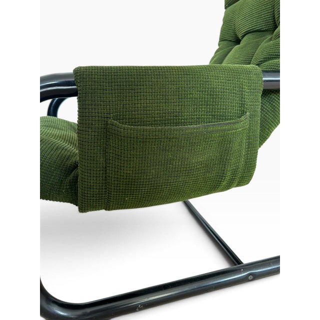 1970s Holy Chenille Armchairs by Diego Mattu for 1P (Uno Pi), 1970, Italy, Set of 2 For Sale - Image 5 of 14