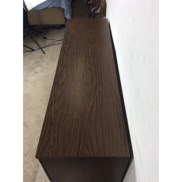 Mid Century Modern Lowboy Nine Drawer Dresser by Stanley Furniture For Sale In Philadelphia - Image 6 of 8