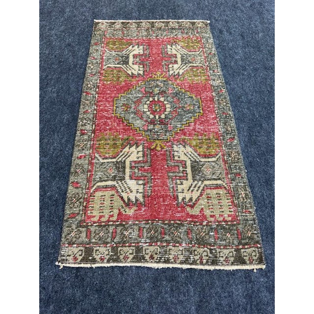 Turkish Yastik Rug 1'8" x 3'2" #24304 Explore a curated collection of hallway runners, wool rugs, and handmade...