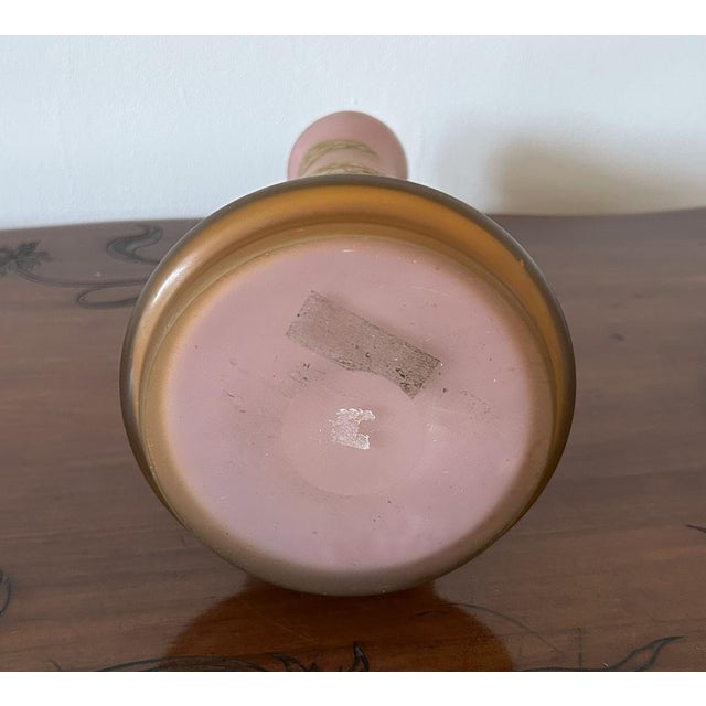 Vintage Art Nouveau Glass Vase from Emile Gallé, 1890s For Sale - Image 18 of 18