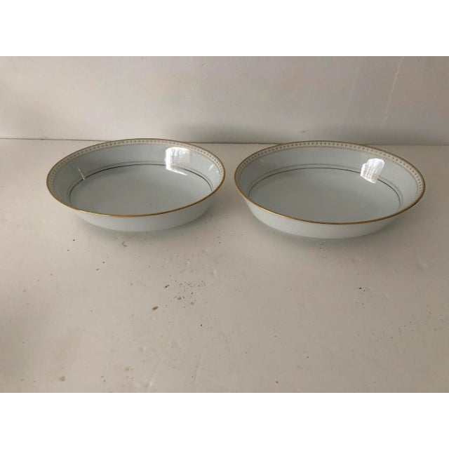 Pair Noritake Barrington #2030 Pattern Serving Bowls