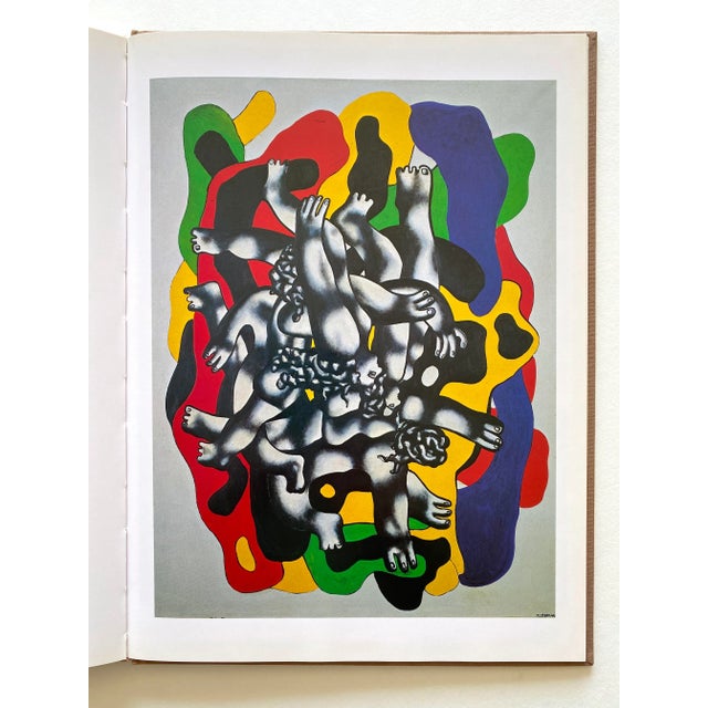Fernand Leger Vintage 1985 Modernist Lithograph Print Hardcover Modern Art Book For Sale - Image 10 of 13