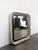 Italian Mirror in Resin and Teak, 1970s, in Very Good conditions.