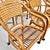 Contemporary Vintage McGuire San Francisco Laced Rawhide Chairs - Set of 6 For Sale - Image 3 of 7