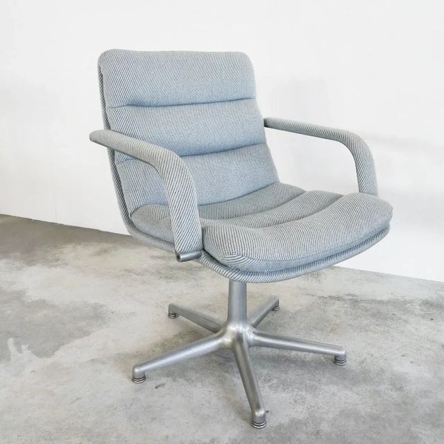 Swivel Armchairs in Wool attributed to Geoffrey Harcourt for Artifort, 1970s, Set of 2 For Sale - Image 6 of 9