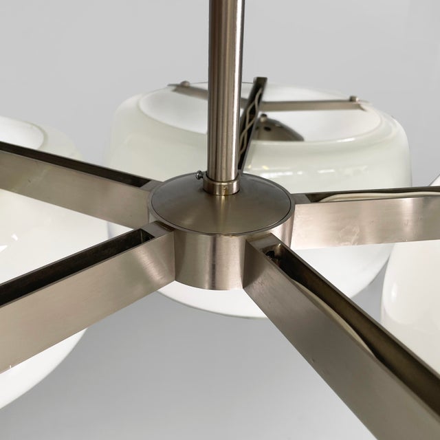 Mid-Century Modern Italian Pentaclinio Pendant Light attributed to Magistretti for Artemide, 1970s For Sale - Image 13 of 17