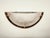 Wall Lamp in Briar Root with Decorated Glass, 1980s For Sale - Image 6 of 9