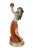 Vintage 20th-century Italian ceramic Gypsy Dancer figurine designed by Giuseppe Armani (b. 1935 - d. 2006). Depicts a...