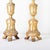 A stunning pair of French, 18th century giltwood candlesticks from a church or cathedral. These substantial "pricket"...