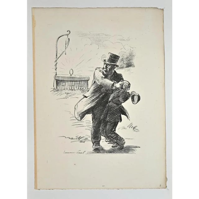 Hermann Paul, Tribute of Artists in Picquart, 1899, Lithograph For Sale - Image 3 of 3