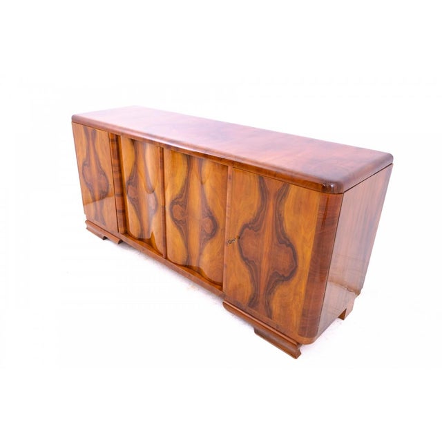 Art Deco Polish Sideboard, 1940s For Sale - Image 6 of 18
