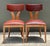 Mid-Century Modern Vintage Wood and Woven Leather Klismos Dining Chairs - Pair For Sale - Image 3 of 14
